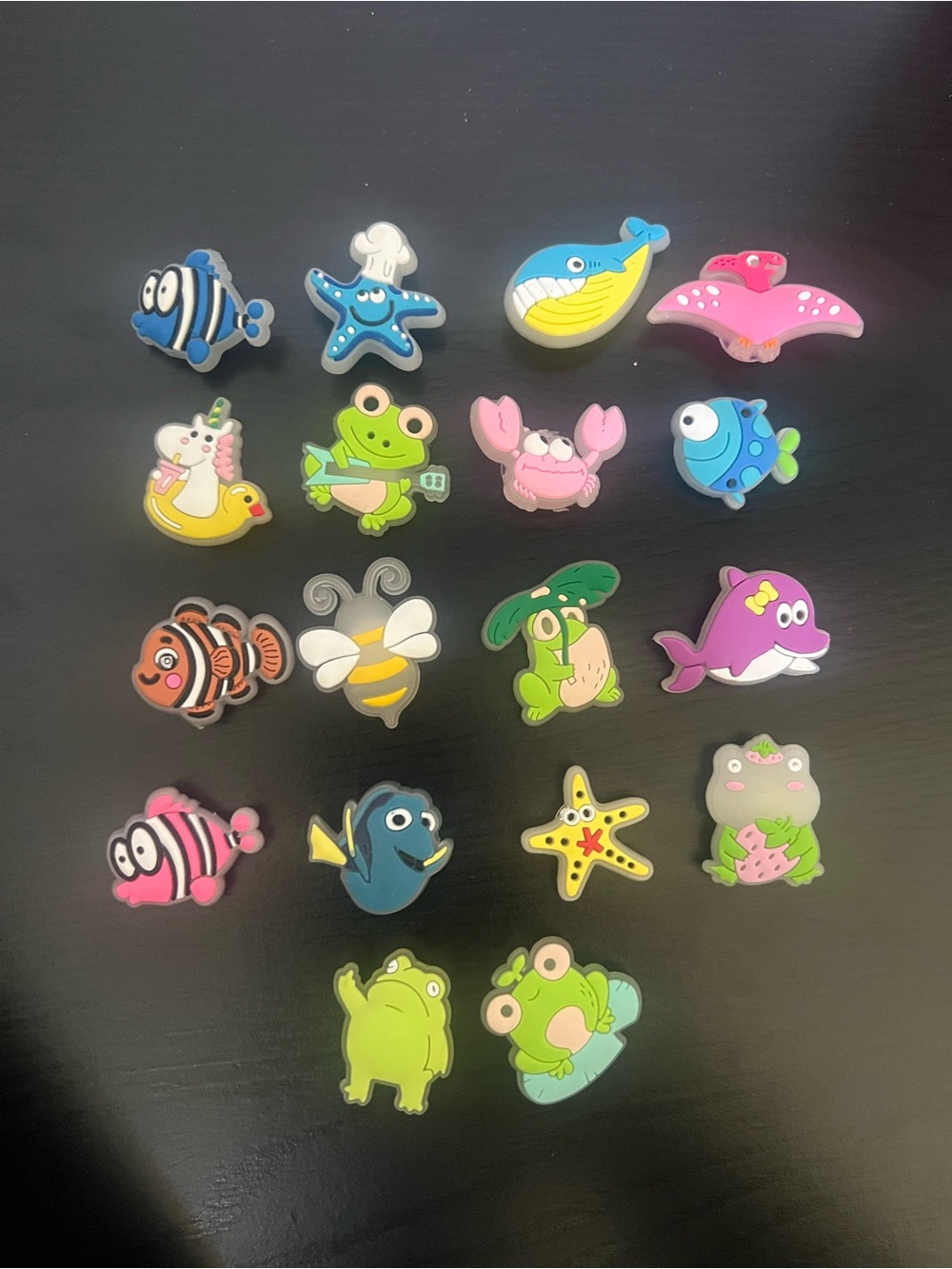 CROCS Multicolor Sea & Animal Jibbitz Shoe Charms - 20 Pack